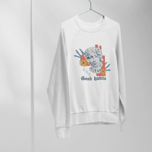 Good Habits - FELPA GIROCOLLO