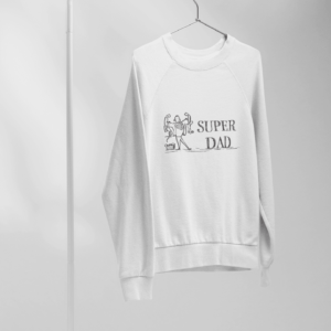 Super Dad - FELPA GIROCOLLO