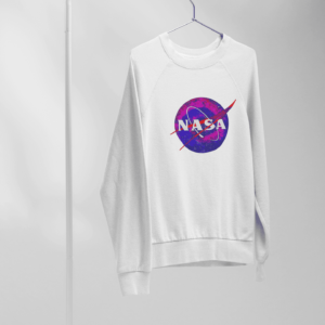 Nasa Purple - FELPA GIROCOLLO