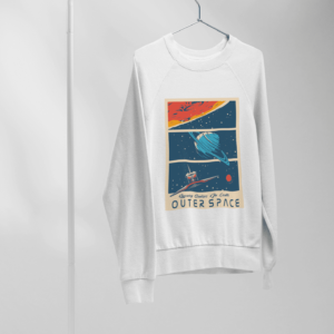 Outer Space - FELPA GIROCOLLO