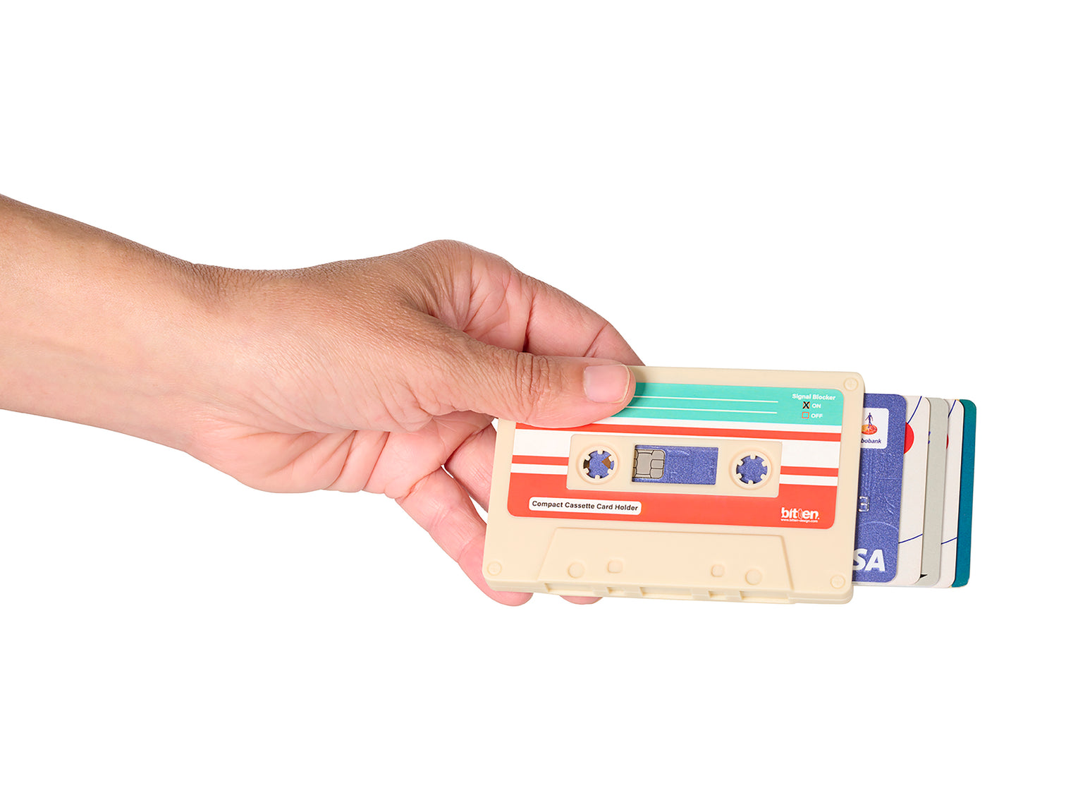 Cassetta Porta Carte di Credito - Crema - immagine 2