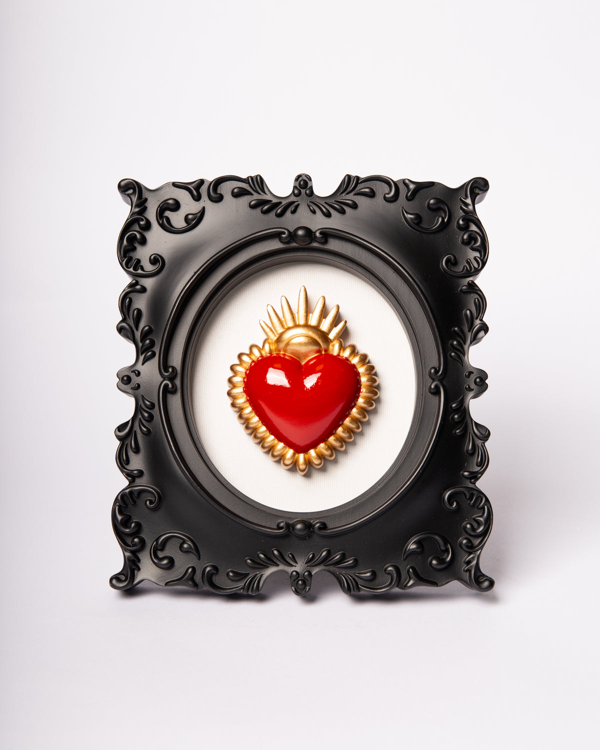 Heart Red Gold Blogo