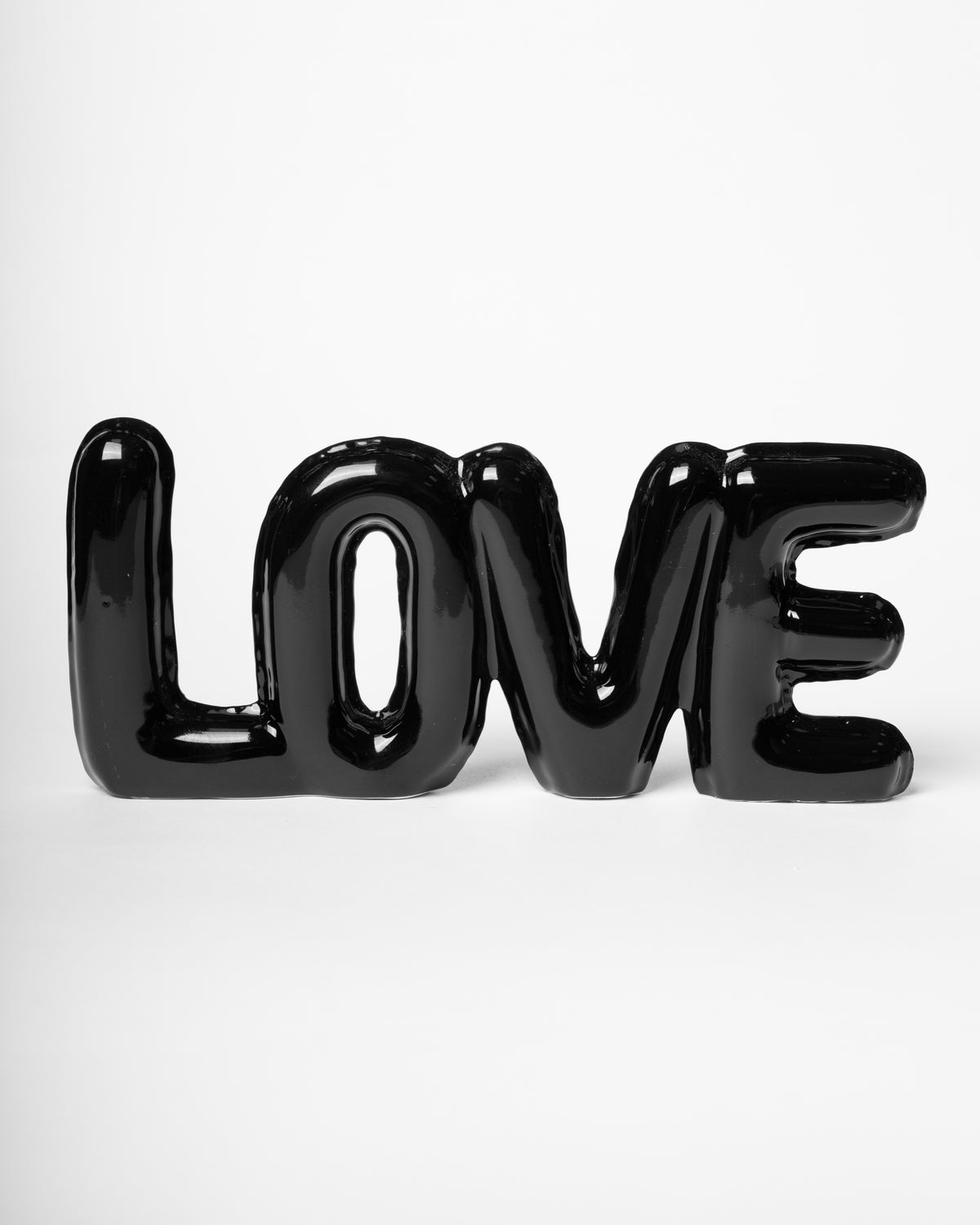 Blogo Scritta decorativa Love nero