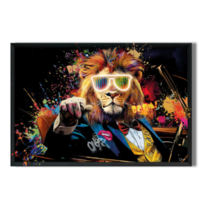 Lion Quadro LED 90x60 cm Palais Royal