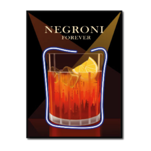 Negroni Quadro LED 60x80 cm Palais Royal